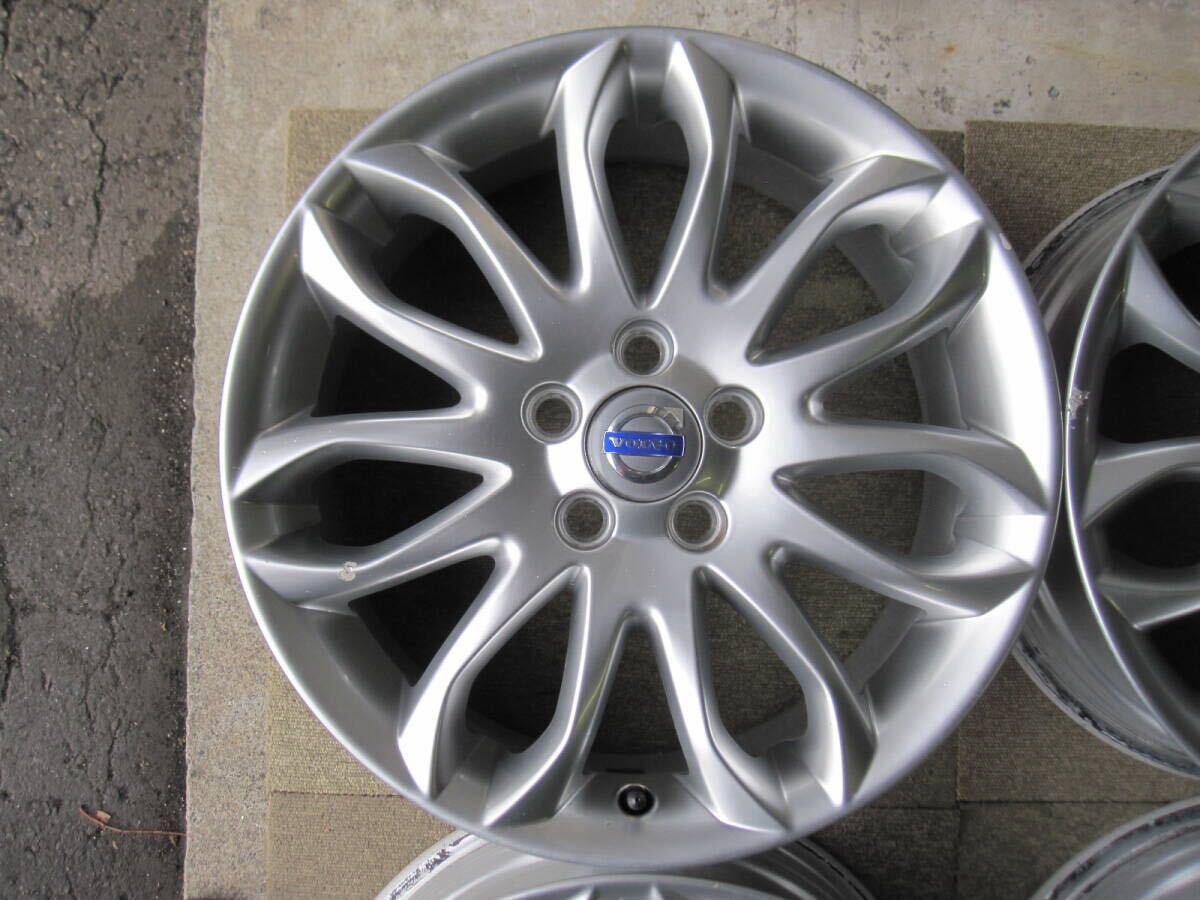 VOLVO ボルボ C30 純正 17インチ アルミホイール 17x7J +52.5 5H 108 ハブ径 63mm 品番 30647837 4本 札幌 手渡無料 _画像4