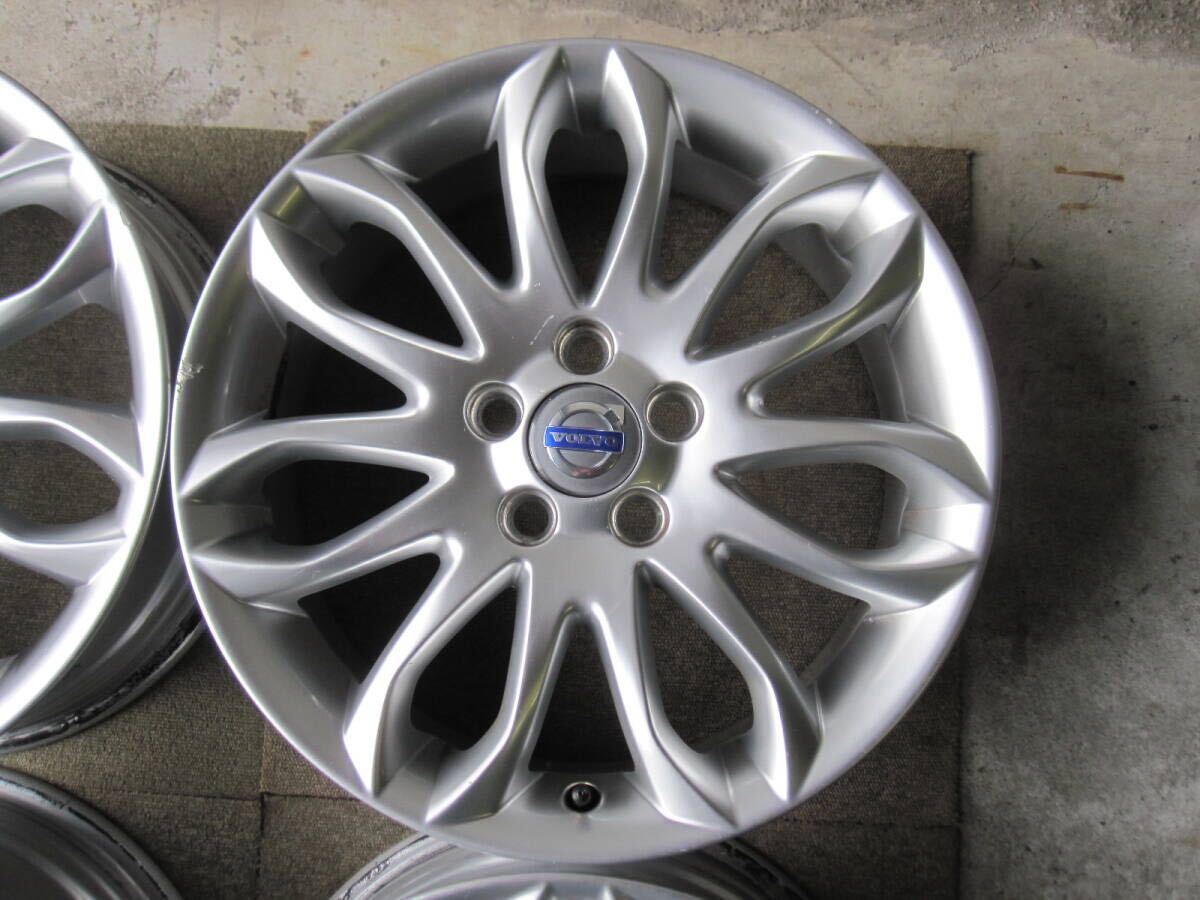 VOLVO ボルボ C30 純正 17インチ アルミホイール 17x7J +52.5 5H 108 ハブ径 63mm 品番 30647837 4本 札幌 手渡無料 _画像5
