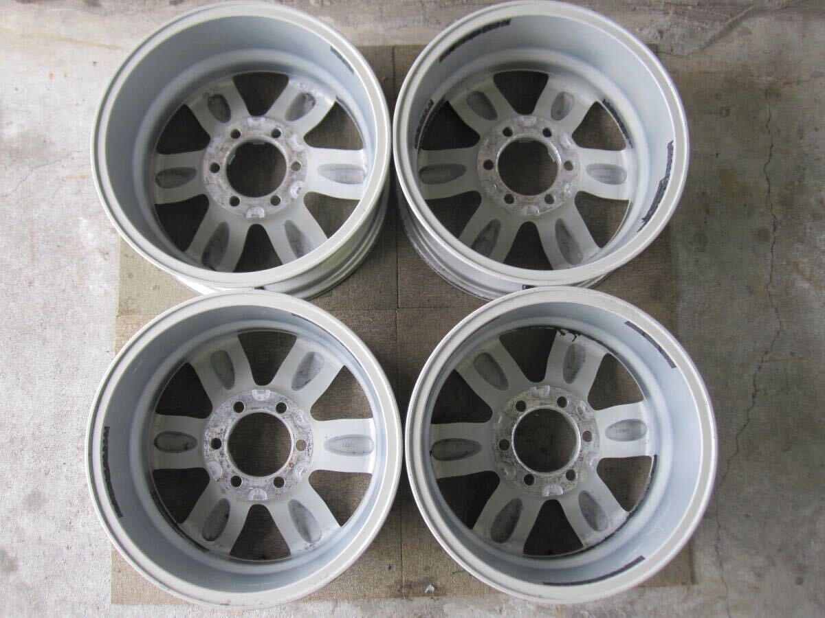 トヨタ 150 プラド 中期 純正 17インチ アルミホイール 7.5J +25 6H 139.7 4本 ランドクルーザー ハイラックス ハイエース 札幌 手渡無料_画像10