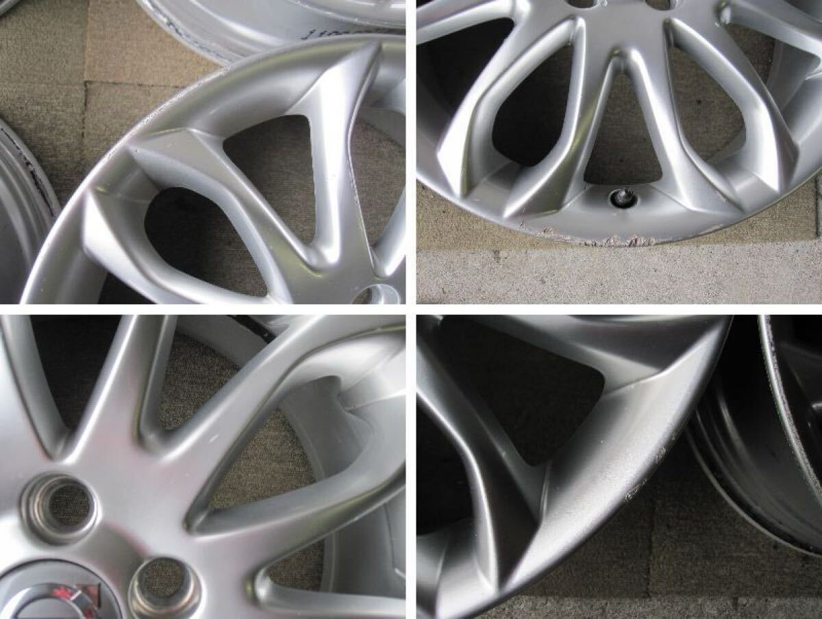 VOLVO ボルボ C30 純正 17インチ アルミホイール 17x7J +52.5 5H 108 ハブ径 63mm 品番 30647837 4本 札幌 手渡無料 _画像6