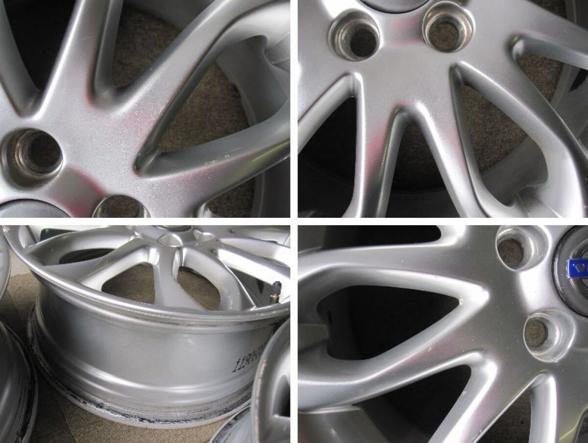 VOLVO ボルボ C30 純正 17インチ アルミホイール 17x7J +52.5 5H 108 ハブ径 63mm 品番 30647837 4本 札幌 手渡無料 _画像7