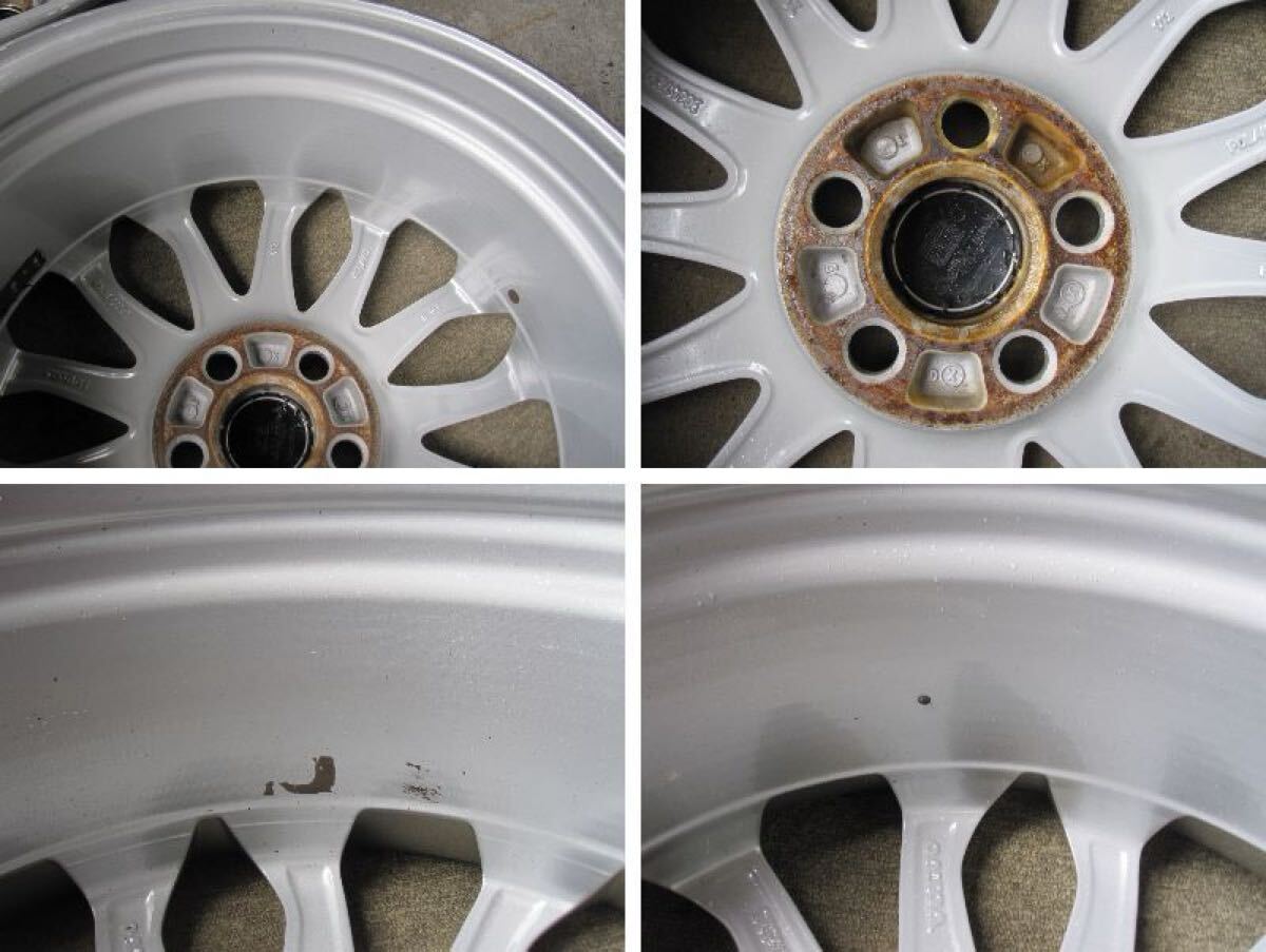 VOLVO ボルボ C30 純正 17インチ アルミホイール 17x7J +52.5 5H 108 ハブ径 63mm 品番 30647837 4本 札幌 手渡無料 _画像8