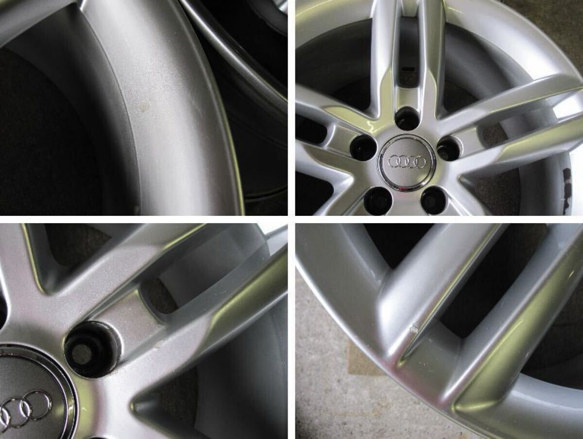  Audi アウディ A8 A6 A7 Sライン 純正 19インチ 19x9J +32 5H PCD 112 ハブ径 66.5mm 札幌 手渡無料 品番4H0601025AS_画像6