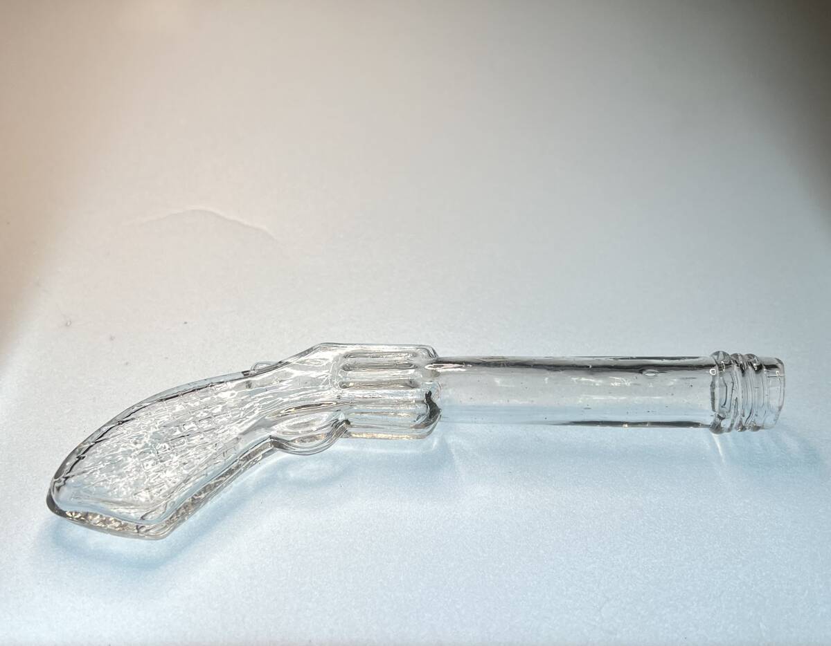 レトロびん　拳銃型　金平糖 のびん　レトロ瓶　ボトルディギング_画像3