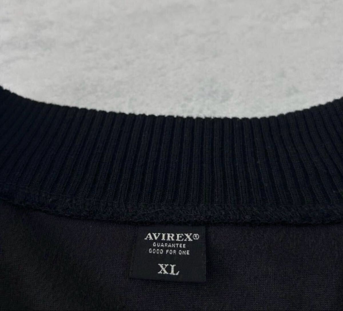 AVIREX アヴィレックス ベロア トラックジャケット スカジャン XLサイズ_画像10