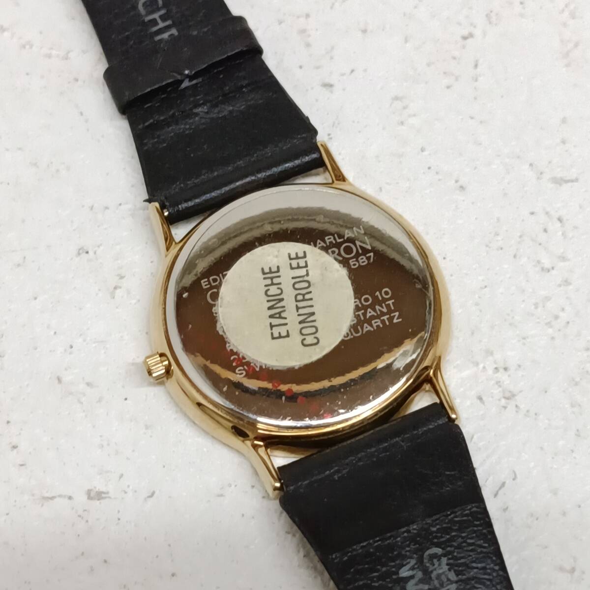 Q30 CHROM CHRON Швейцария производства кварц 613 587 наручные часы красочный циферблат часы 