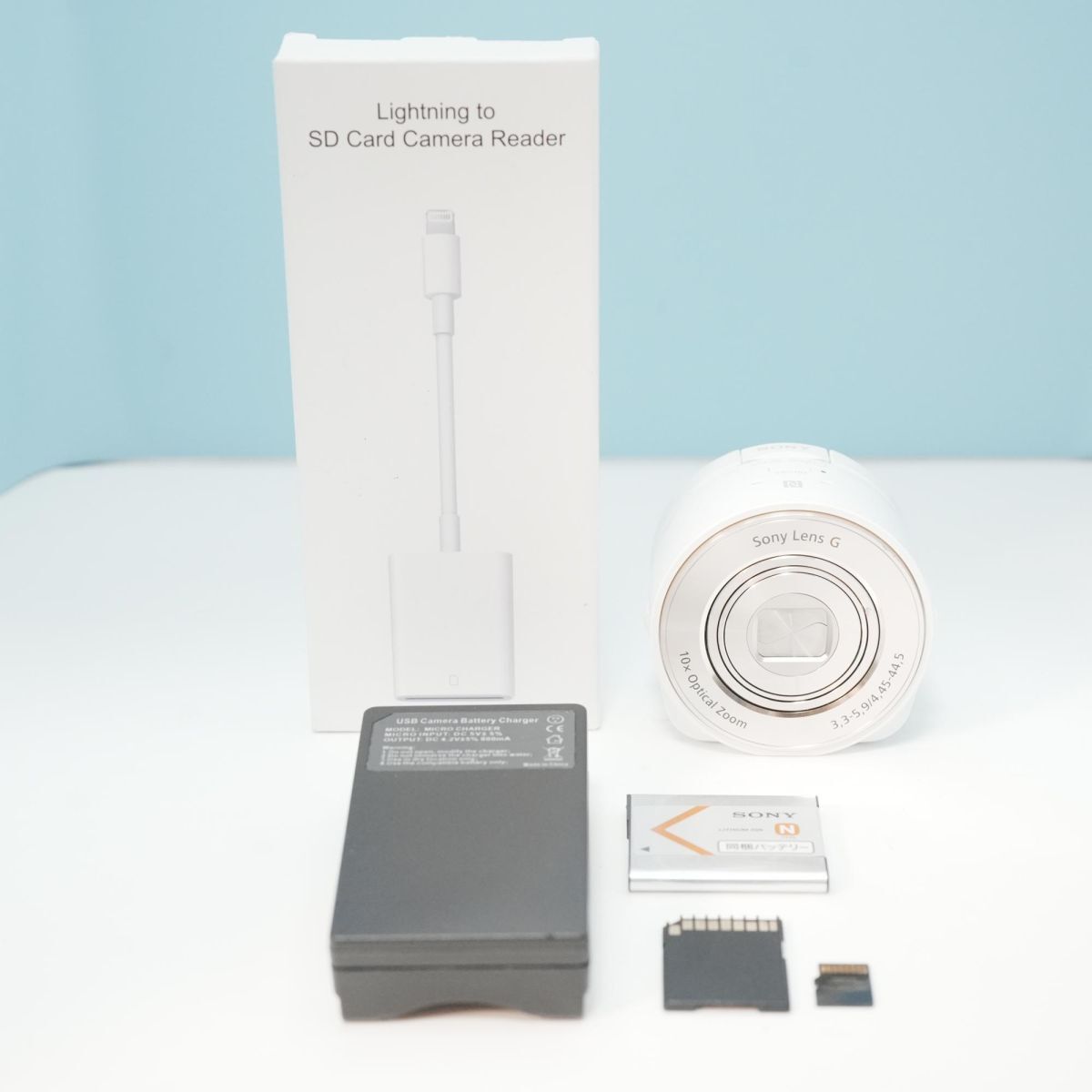 SONY Cyber-shot DSC-QX10 デジカメ 美品 a5463_画像2