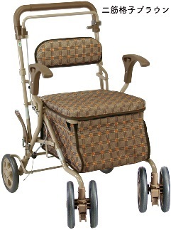 **[ остров завод ] коляска для пожилых [ свекла ] 2 ... Brown 