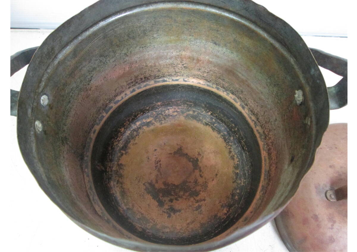 《511081》蒸し器 ② / 高さ約25cm 外径約20cm かまど 調理器 レトロ アンティーク_画像4