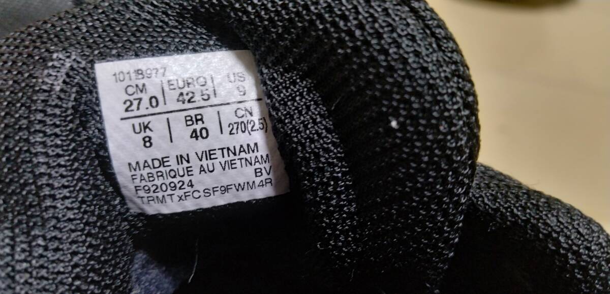 ASICS アシックス GEL-SONOMA 8 GTX ゲルソノマ 8 ゴアテックス 黒 9.0 27.0cm USED 美品_画像9