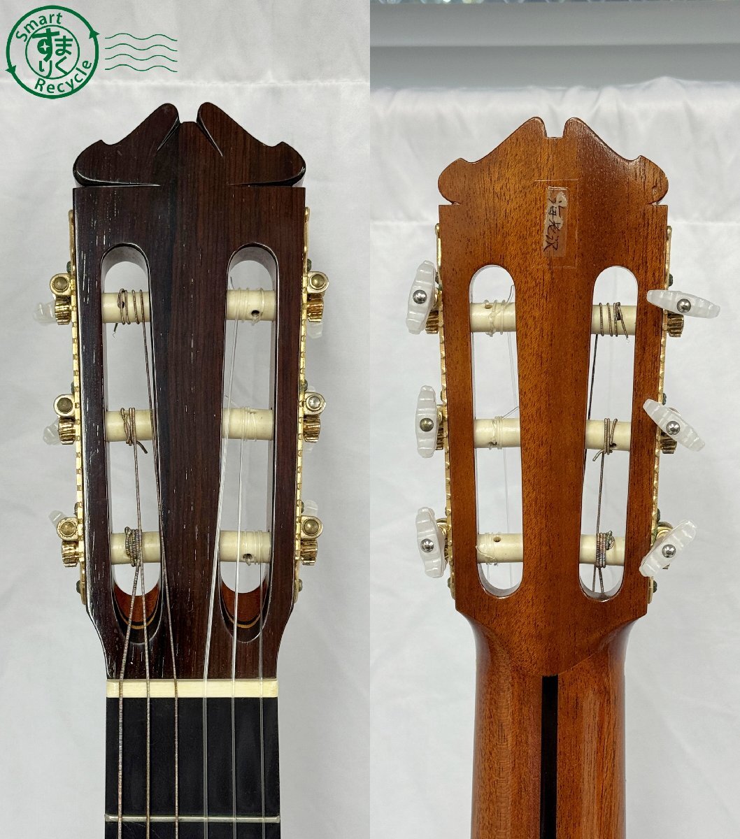 BK0705232 * 1 иен ~ Mitsuru Tamura No.1500 Tamura полный 1969 год корпус только выцветание есть классическая гитара Guitar струнные инструменты Junk б/у 