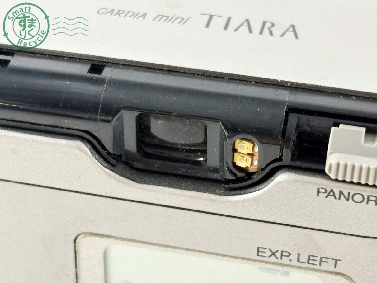 BK0602948　● 1円～ FUJIFILM CARDIA mini TIARA 富士フイルム ティアラ コンパクトカメラ フィルムカメラ 中古_画像9