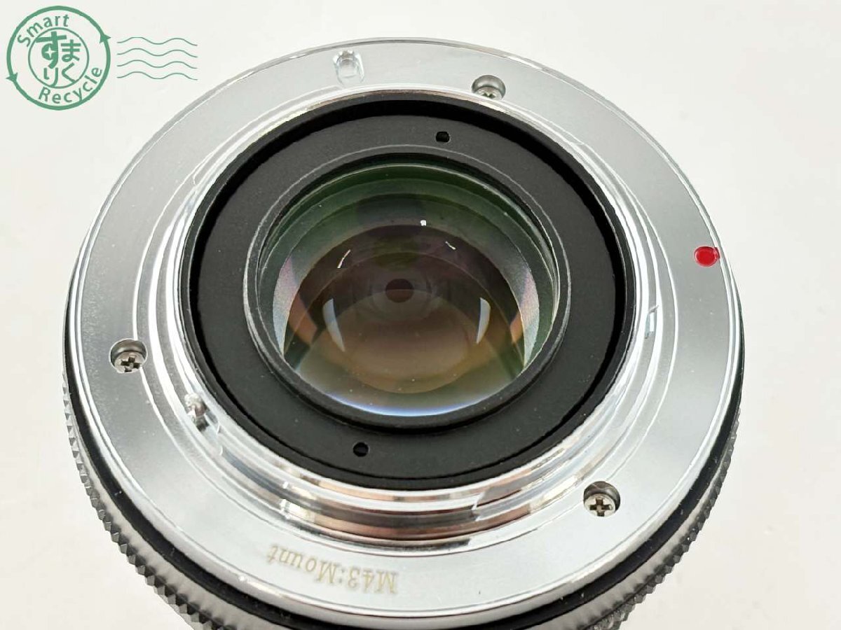 BK0603053　● 7artisans HD.MC 25mm 1:1.8 φ43mm カメラレンズ マニュアルフォーカス 動作未確認 現状品_画像5