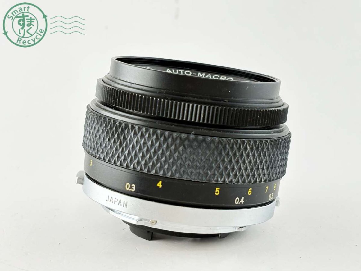 BK0603044　● OLYMPUS OM-SYSTEM ZUIKO AUTO-MACRO 50mm 1:3.5 カメラレンズ マニュアルフォーカス 動作未確認 現状品_画像7
