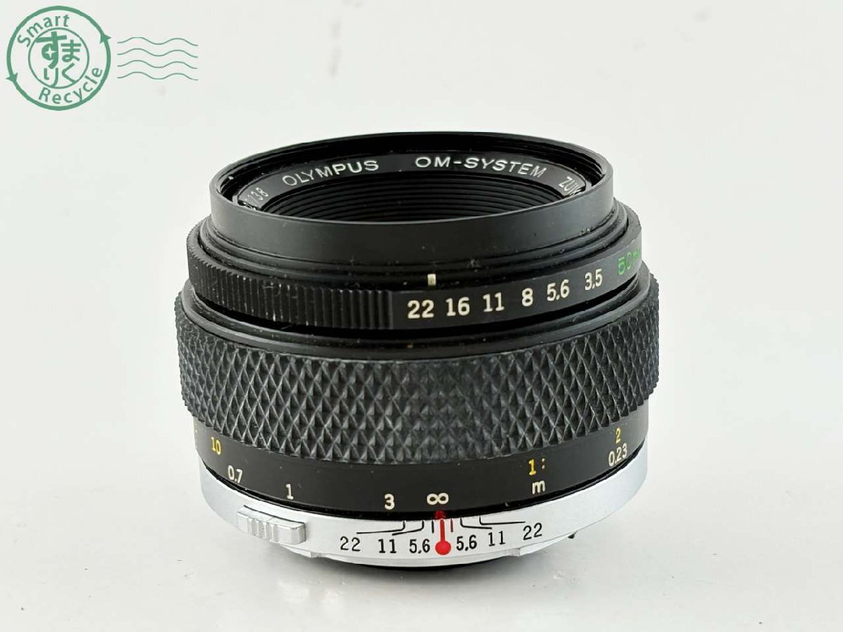 BK0603044　● OLYMPUS OM-SYSTEM ZUIKO AUTO-MACRO 50mm 1:3.5 カメラレンズ マニュアルフォーカス 動作未確認 現状品_画像6