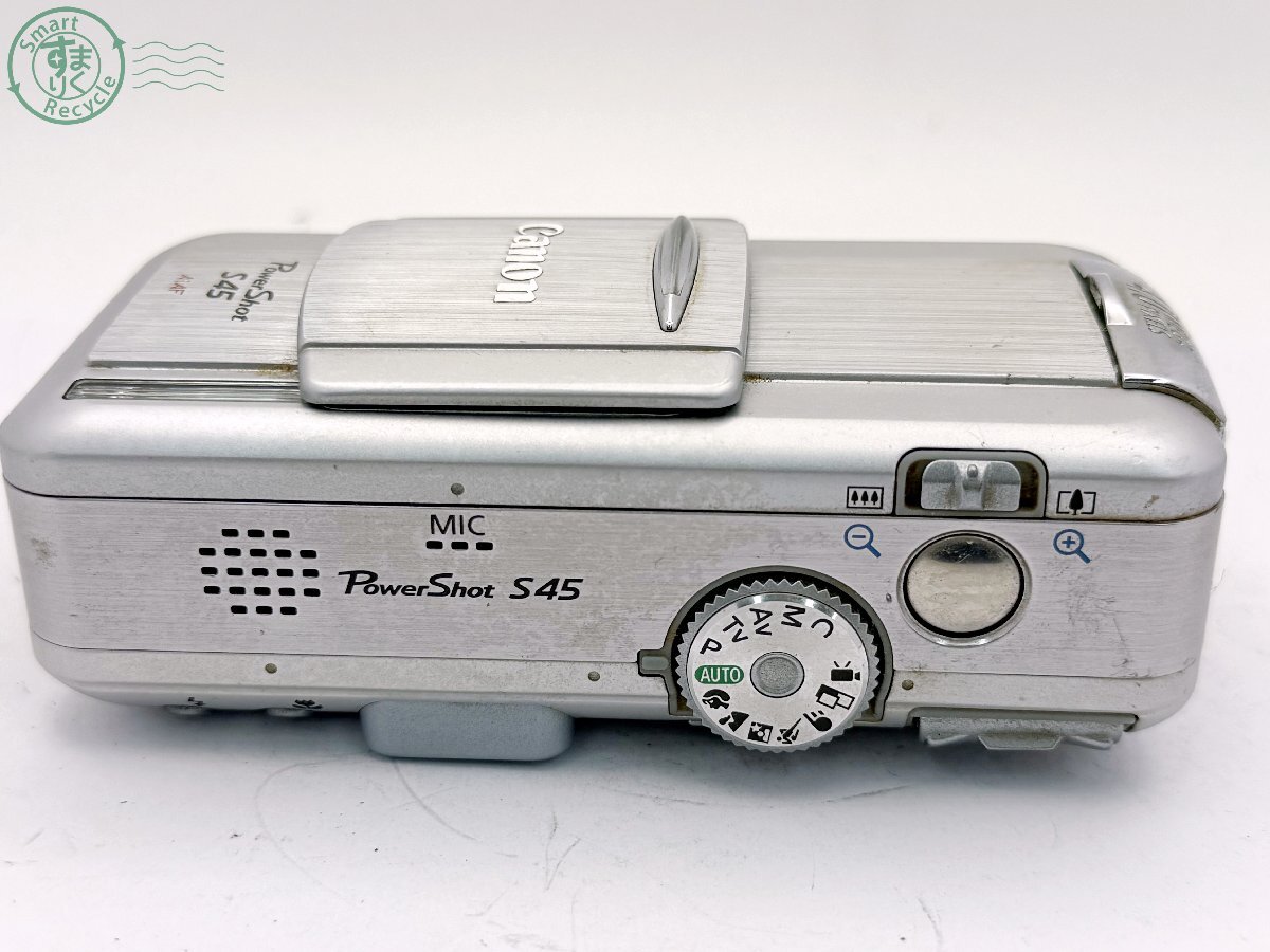 BK0603424 ■ Canon キヤノン Power Shot S45 コンパクトデジタルカメラ バッテリー無し 通電未確認 ジャンク カメラ_画像3