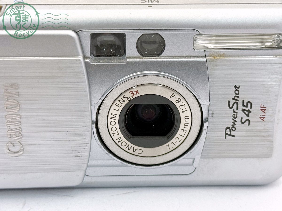 BK0603424 ■ Canon キヤノン Power Shot S45 コンパクトデジタルカメラ バッテリー無し 通電未確認 ジャンク カメラ_画像7
