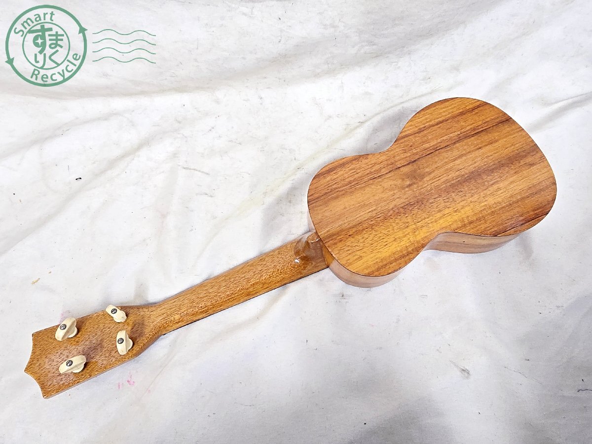 BK0704106　☆ LUNA ルナ No.101 ウクレレ ソプラノウクレレ ソフトケース付き 木製 弦楽器 音楽 ミュージック 楽器 現状品 中古_画像3