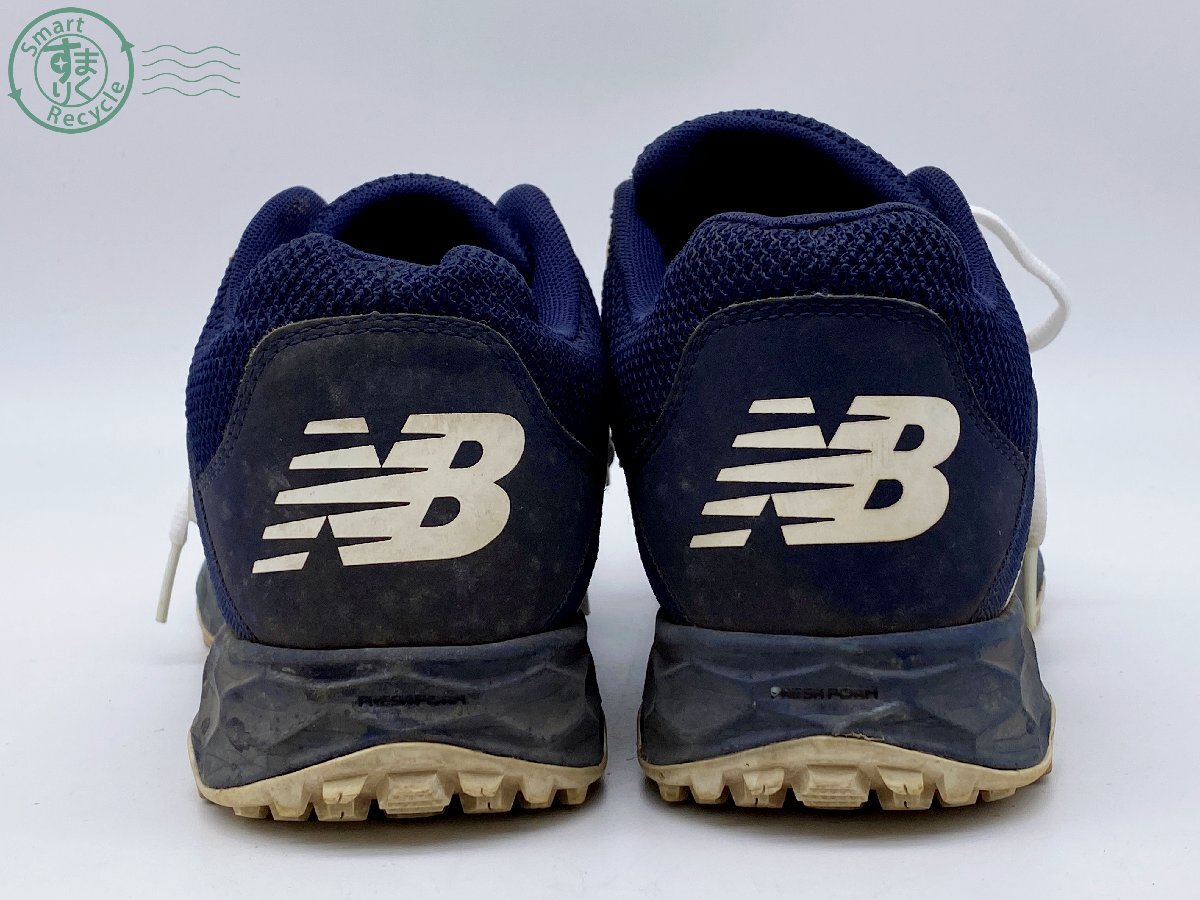 BK0704785 * NEW BALANCE 26.5cm New balance T3000 спортивные туфли low cut бег обувь оттенок голубого мужской б/у товар used товар 16