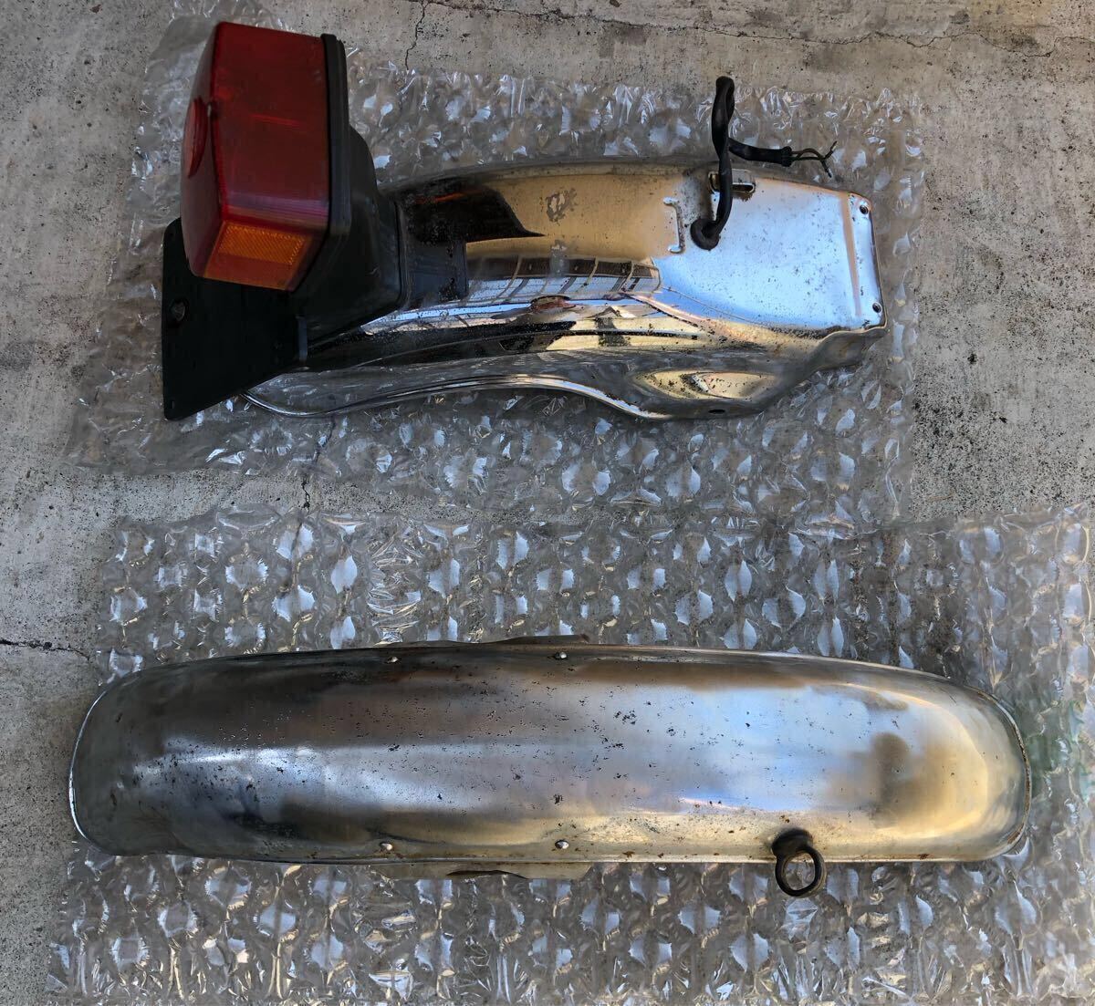 CB250T CB400T Hawk передний и задний (до и после) крыло комплект 