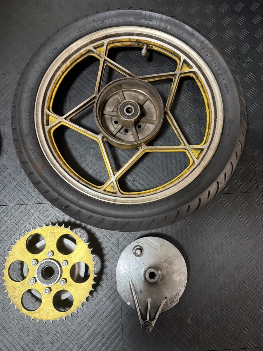 GS400キャスト　GS400星キャスト GS400ドラムパネル_画像1