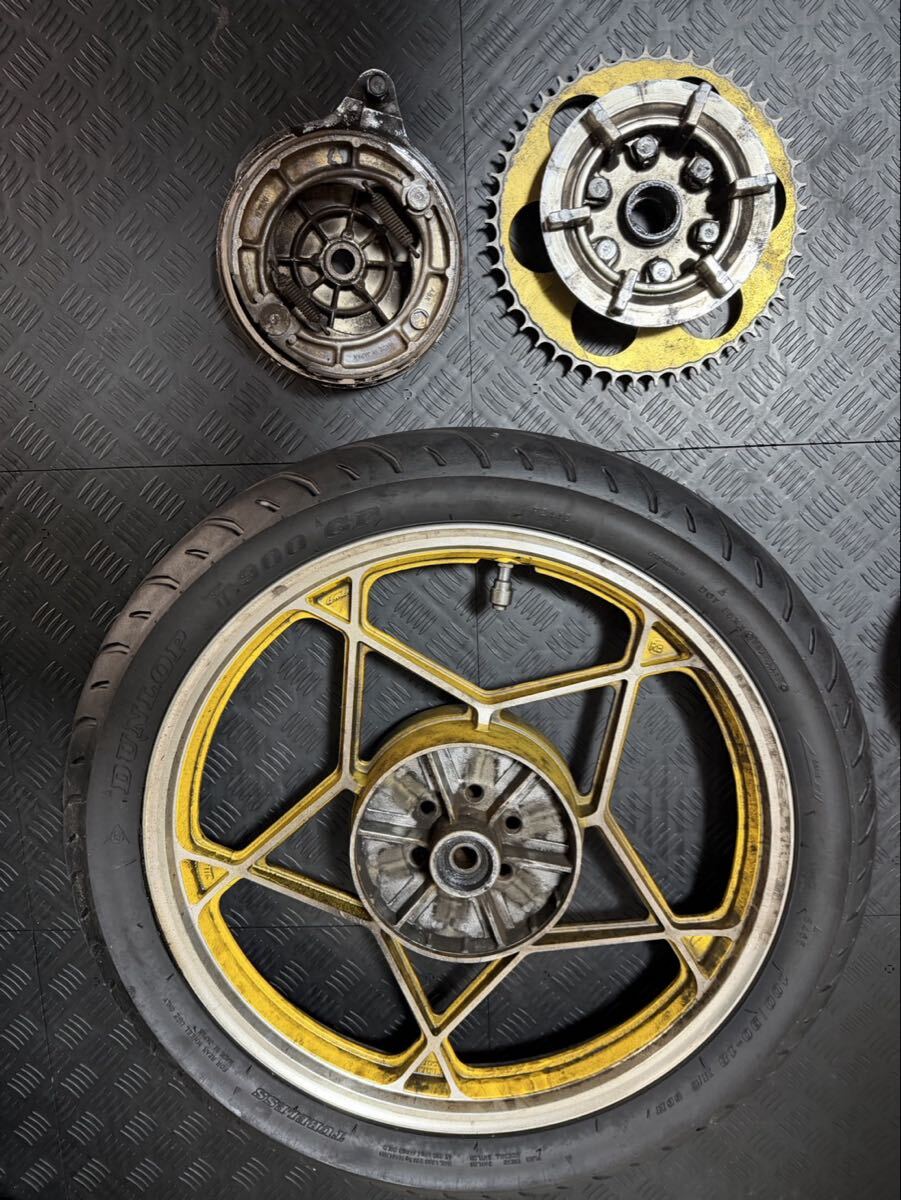 GS400キャスト　GS400星キャスト GS400ドラムパネル_画像2