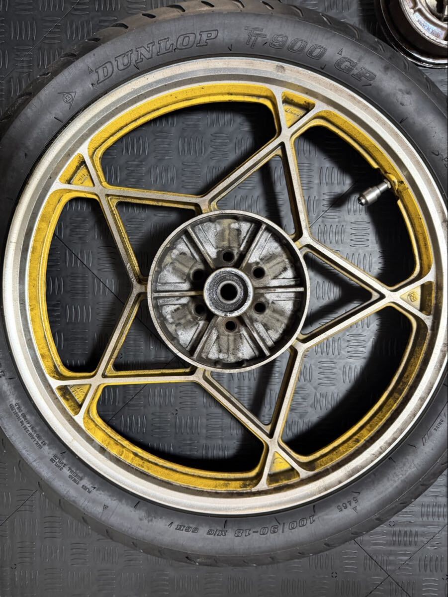 GS400キャスト　GS400星キャスト GS400ドラムパネル_画像3