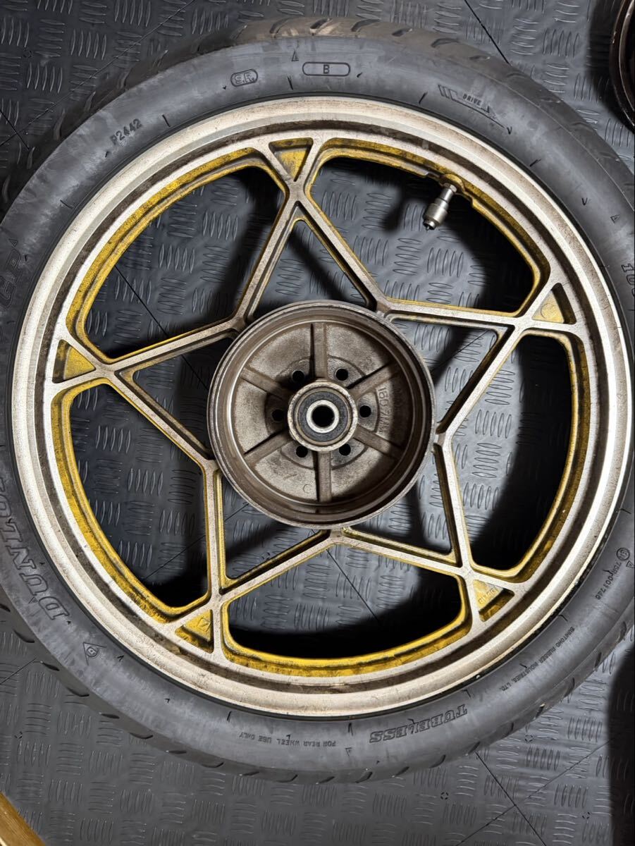 GS400キャスト　GS400星キャスト GS400ドラムパネル_画像4