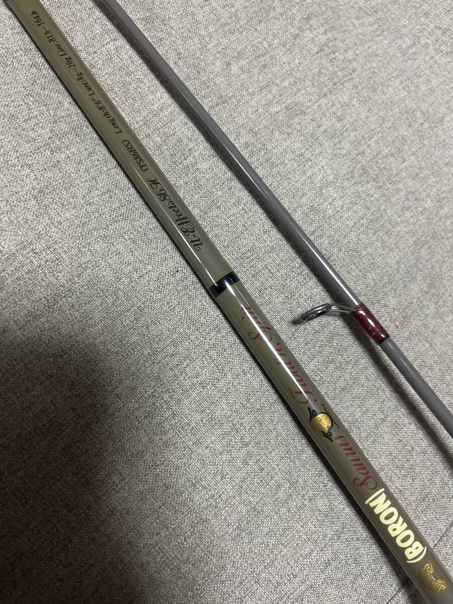 ザウルス ボロン トラウトスピン ユーイフェクツ 86H　中古良品_画像1