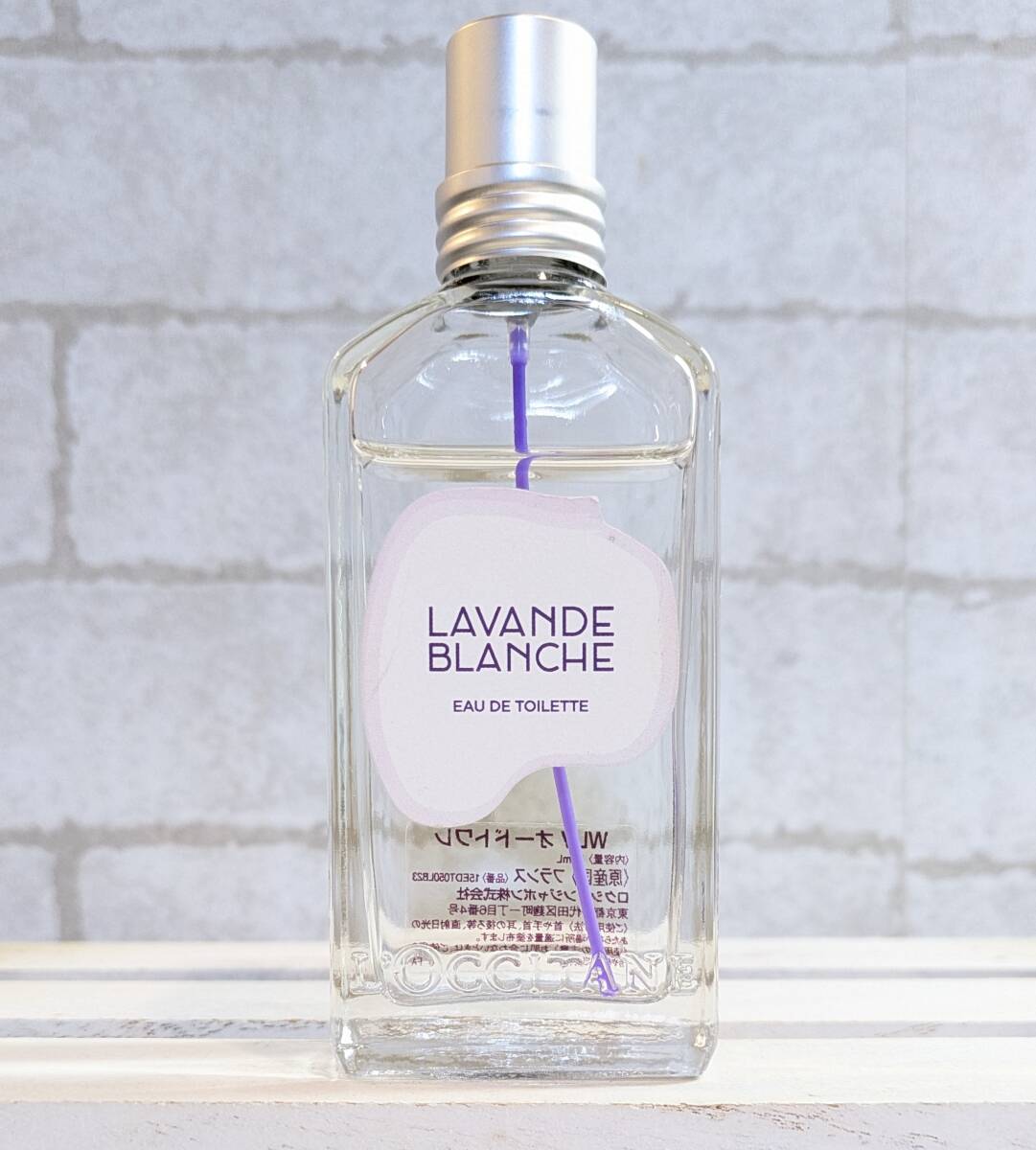 日本語表記 ロクシタン ホワイトラベンダー オードトワレ 50ml_画像1