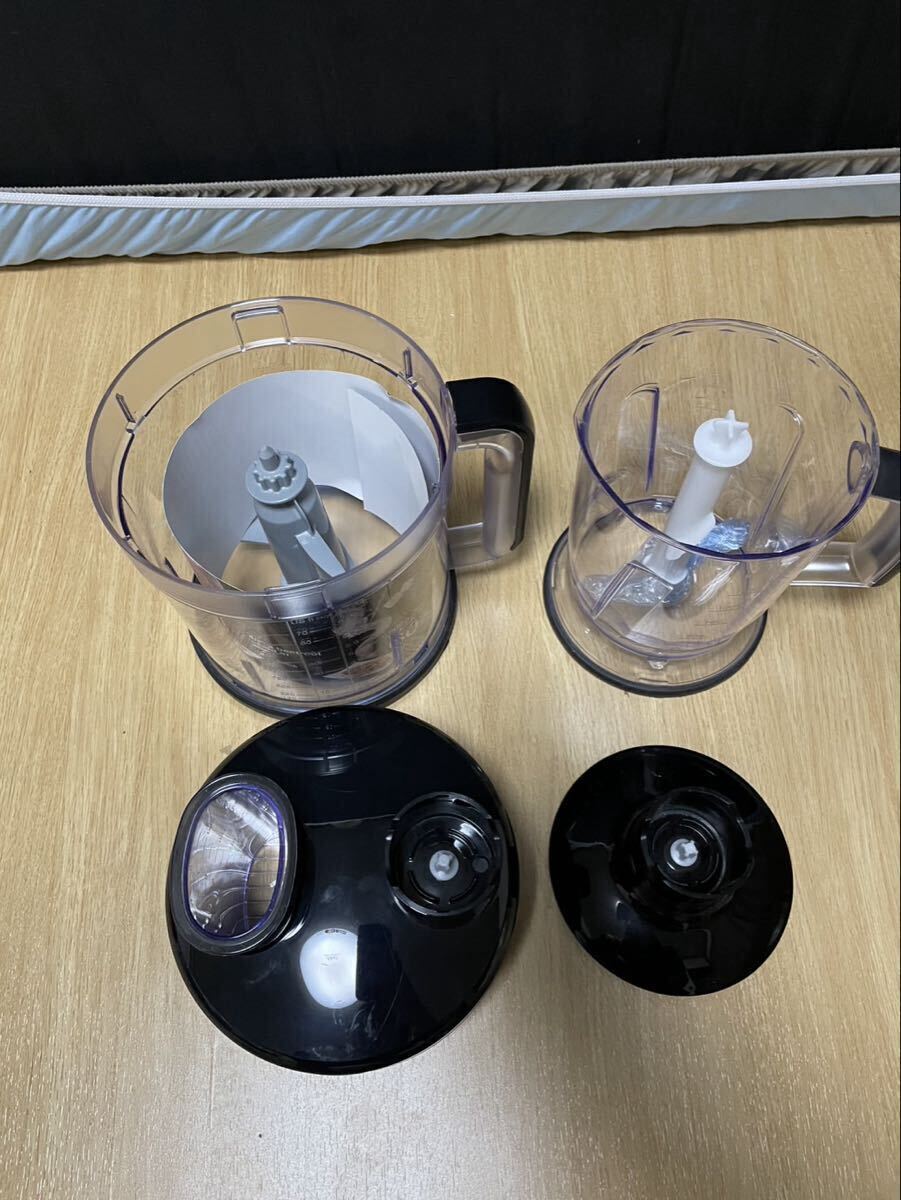 展示未使用品　ブラウン　マルチクイック9　フードプロセッサー 2台　セット　MQ9195XLS MQ9145XS_画像7