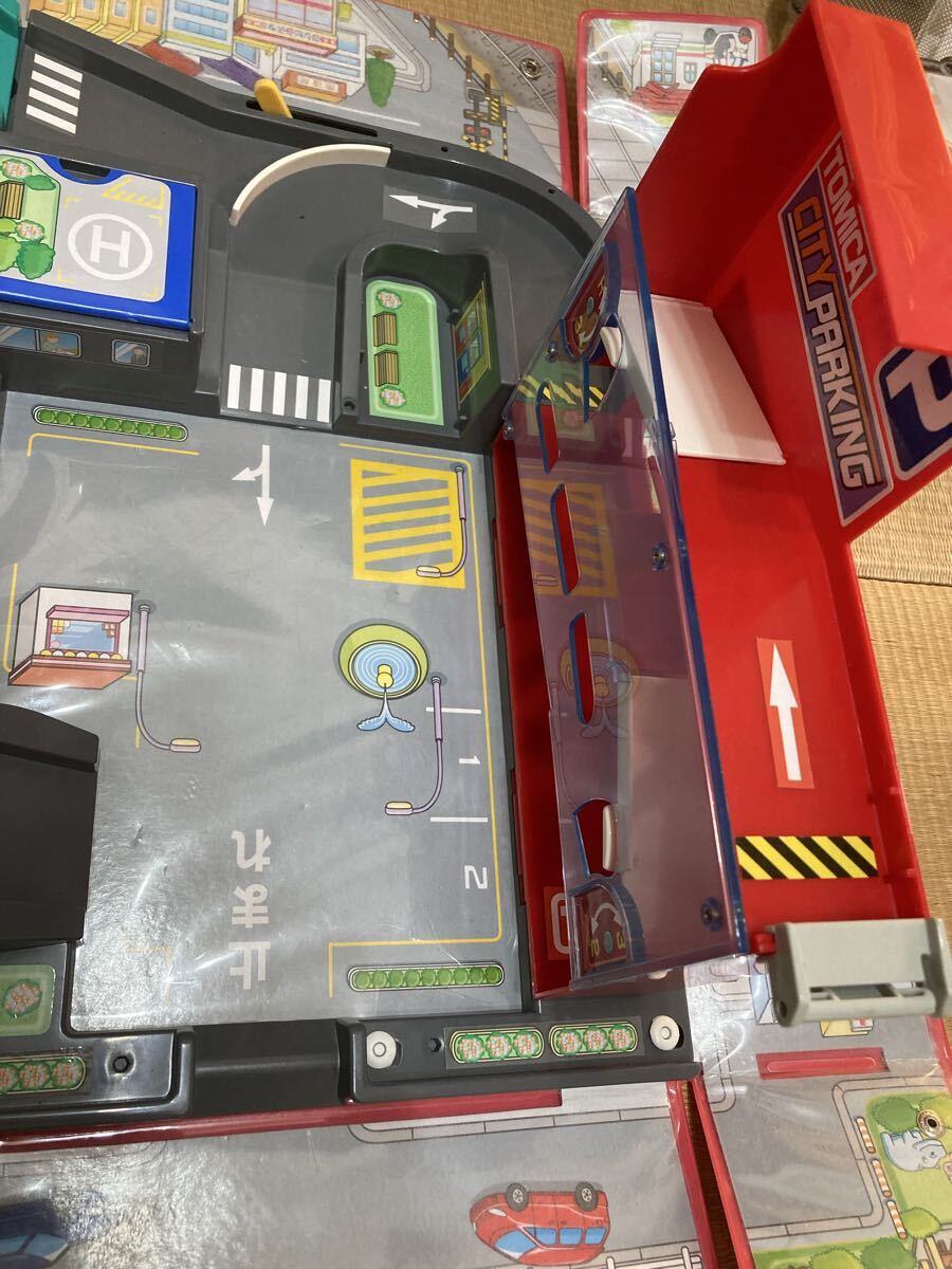 トミカ つながるおでかけ立体マップ DXおでかけ立体マップ 2点セット タカラトミー_画像4