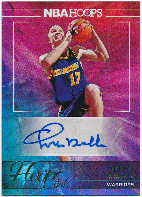 * Chris Mullin NBA 2024-25 Panini Hoops Ink Signature Auto автограф автограф авто Chris * морской 