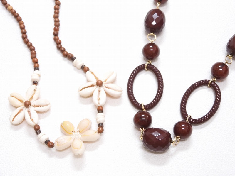 2511-0068●宝市/ビーズ/ラインストーン他/ネックレス/ブレスレット等/29点組/色々/まとめて(梱包サイズ60)_画像6