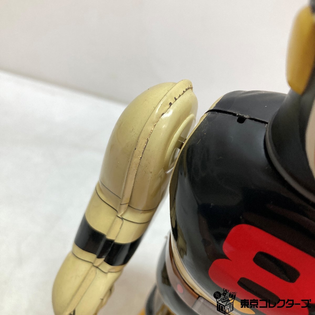 【ブリキ】ビリケン商会 8マン エイトマン ゼンマイ歩行《 箱無し / 動作確認済み》 K.Hirai J.Kuwata 1997 高さ約22cm 日本製●_画像9