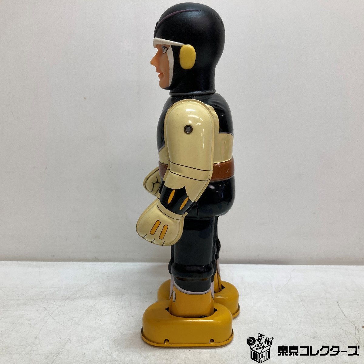 【ブリキ】ビリケン商会 8マン エイトマン ゼンマイ歩行《 箱無し / 動作確認済み》 K.Hirai J.Kuwata 1997 高さ約22cm 日本製●_画像4