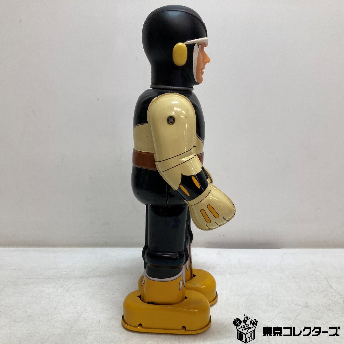 【ブリキ】ビリケン商会 8マン エイトマン ゼンマイ歩行《 箱無し / 動作確認済み》 K.Hirai J.Kuwata 1997 高さ約22cm 日本製●_画像6