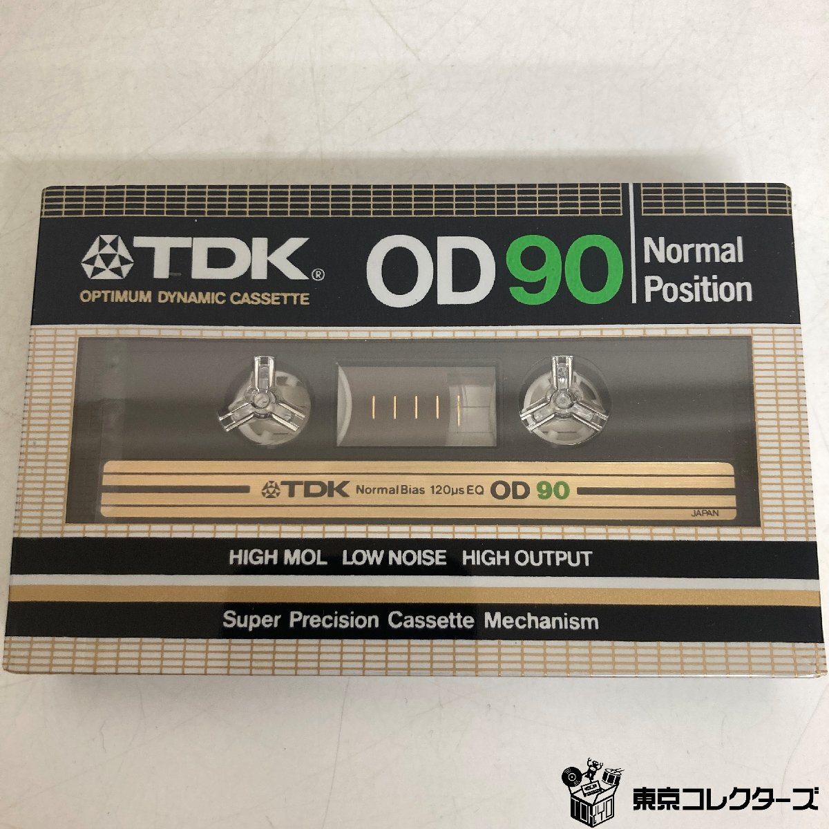 [ нераспечатанный совместно 10шт.@]TDK кассетная лента OD90 обычный poji John { в коробке }Normal Position TYPEⅠ EQ:120μs сырой лента *