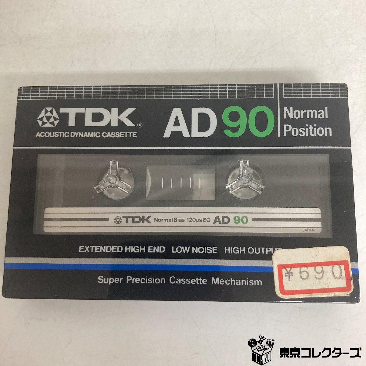 [ нераспечатанный совместно 1 1 шт. ]TDK кассетная лента AD90 обычный poji John Normal Position TYPEⅠ EQ:120μs 2pack×4set+3шт.@ сырой лента *