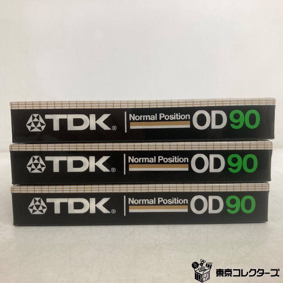 [ нераспечатанный совместно 3шт.@]TDK кассетная лента OD-90 обычный poji John Normal TYPEⅠEQ:120μs сырой лента Tokyo электрический химическая промышленность *