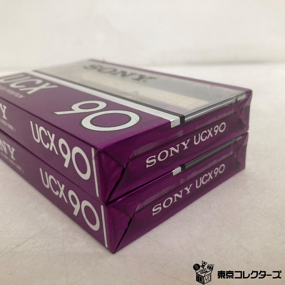 [ нераспечатанный совместно 2 шт ] Sony кассетная лента UCX90 TYPEⅡ(CrO2) Hi Posi John High Position 70μs сырой лента SONY*