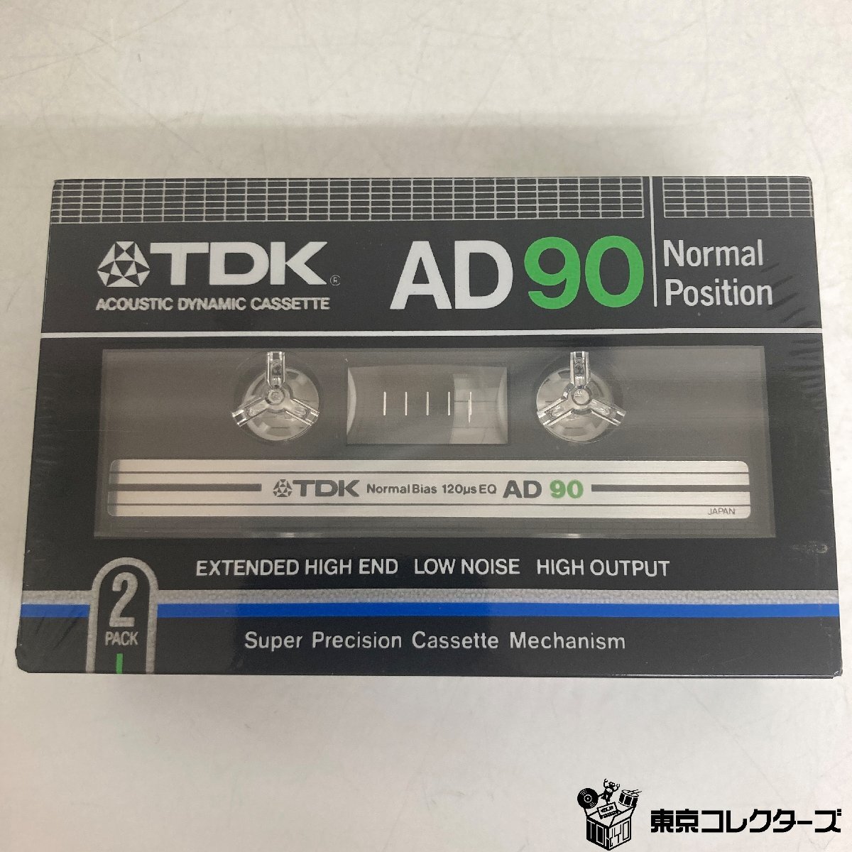 [ нераспечатанный совместно 1 1 шт. ]TDK кассетная лента AD90 обычный poji John Normal Position TYPEⅠ EQ:120μs 2pack×4set+3шт.@ сырой лента *