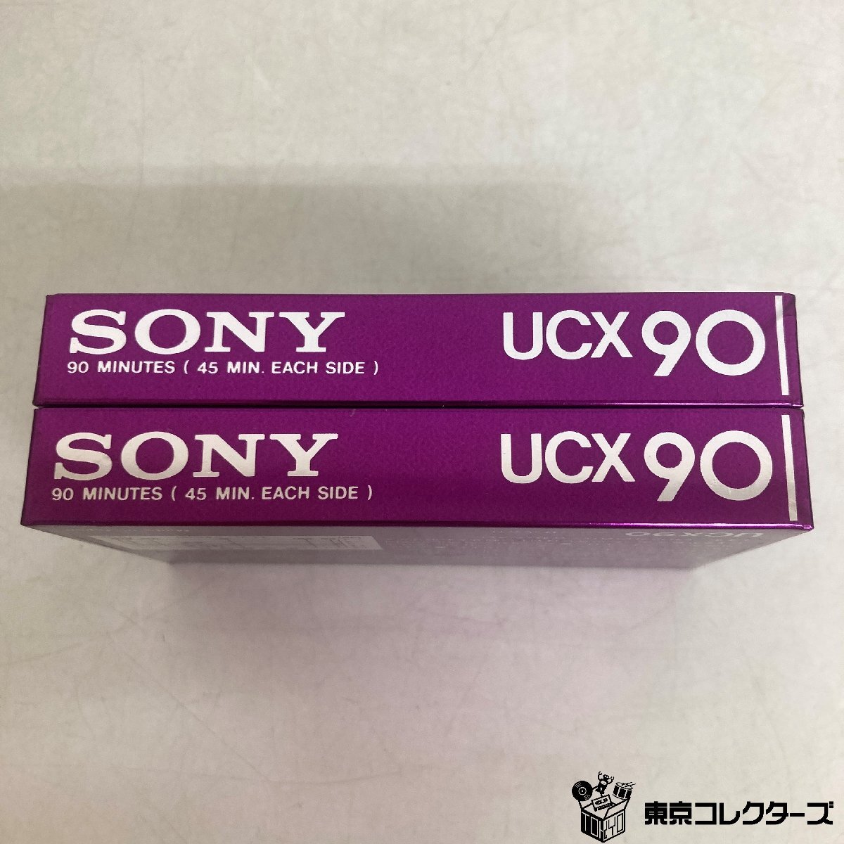 [ нераспечатанный совместно 2 шт ] Sony кассетная лента UCX90 TYPEⅡ(CrO2) Hi Posi John High Position 70μs сырой лента SONY*
