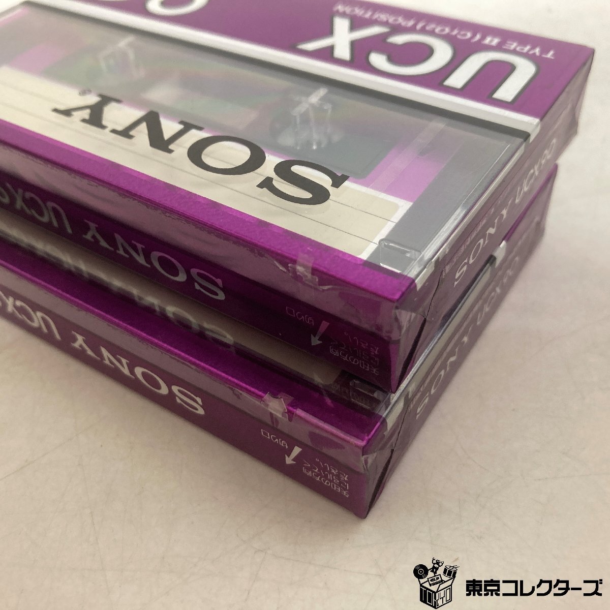 [ нераспечатанный совместно 2 шт ] Sony кассетная лента UCX90 TYPEⅡ(CrO2) Hi Posi John High Position 70μs сырой лента SONY*
