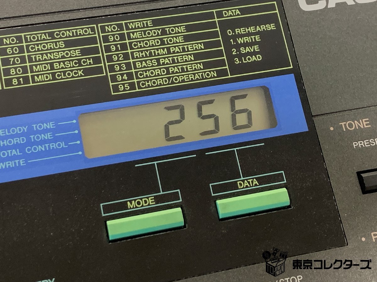CASIO HT-700＜動作確認済み＞RAMカード RA-100付き カシオ 49鍵キーボード シンセサイザー MADE IN JAPAN ※引取り可 □_画像5