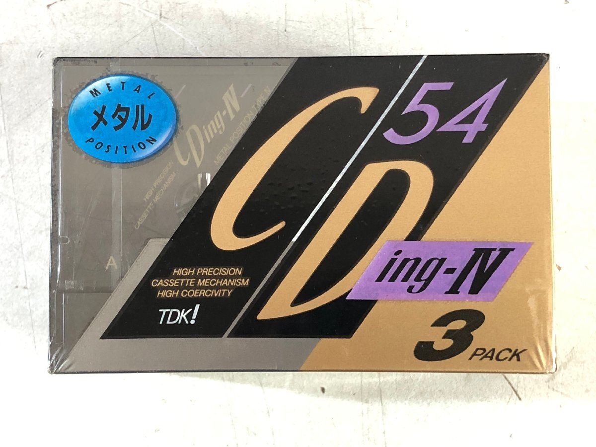 [ нераспечатанный совместно 73шт.@] кассетная лента TDK[CDing-Ⅳ 54×3]SONY[XⅡ64]maxell[UDⅡ 60] др. metal Hi Posi обычный сырой лента ^