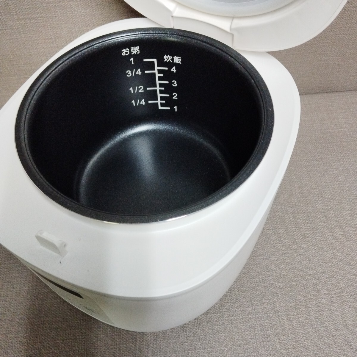 多機能4合炊飯器 PURETONE HTS-350WH ホワイト 炊飯器 ご飯ジャー ご飯 No.3733_画像3