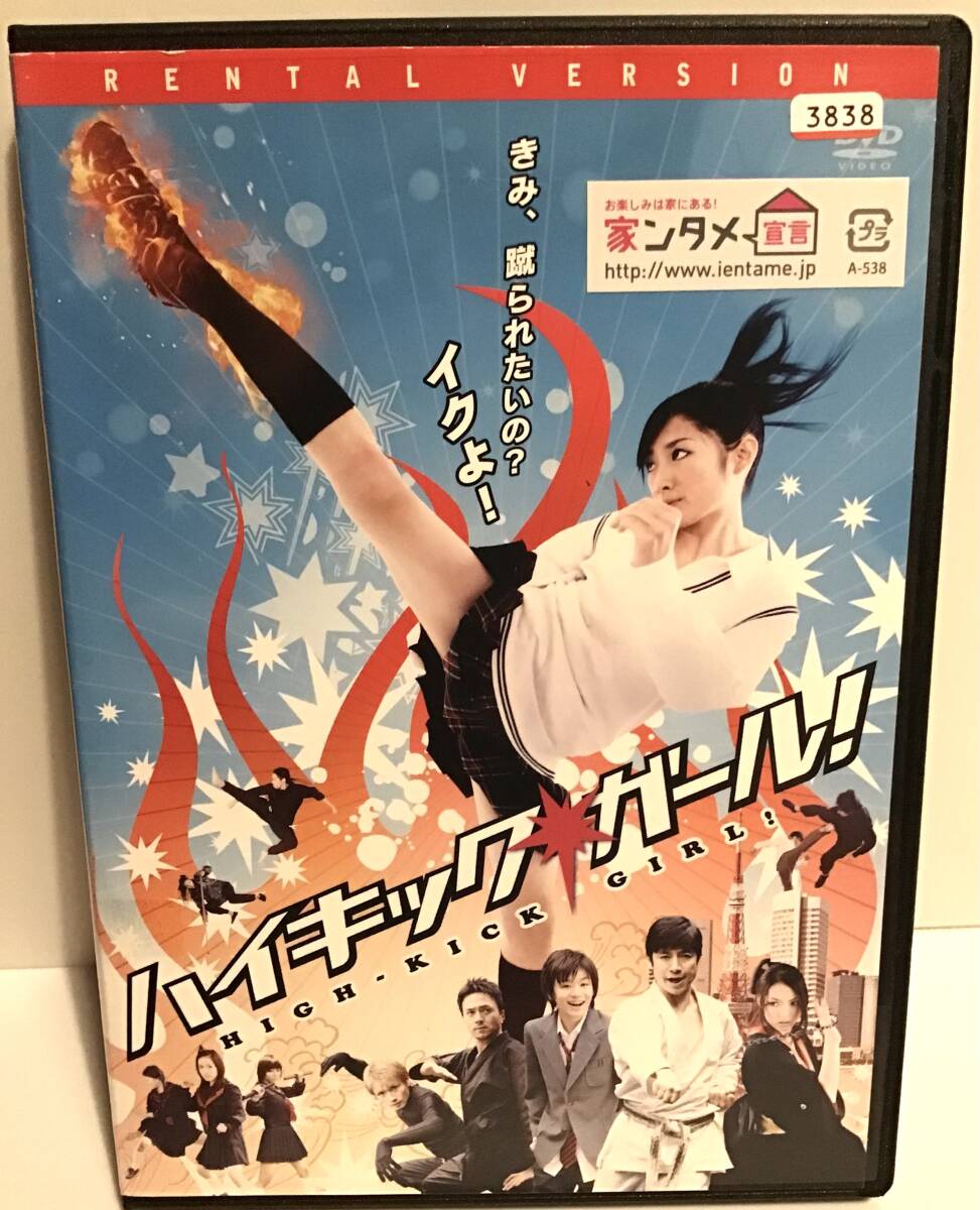 ハイキック・ガール　　ＤＶＤ　　／　武田梨奈　　高橋龍輝　　中達也　　　　　　　　　　　　　　　　　　　　　　　　　　　　　即決。_画像1