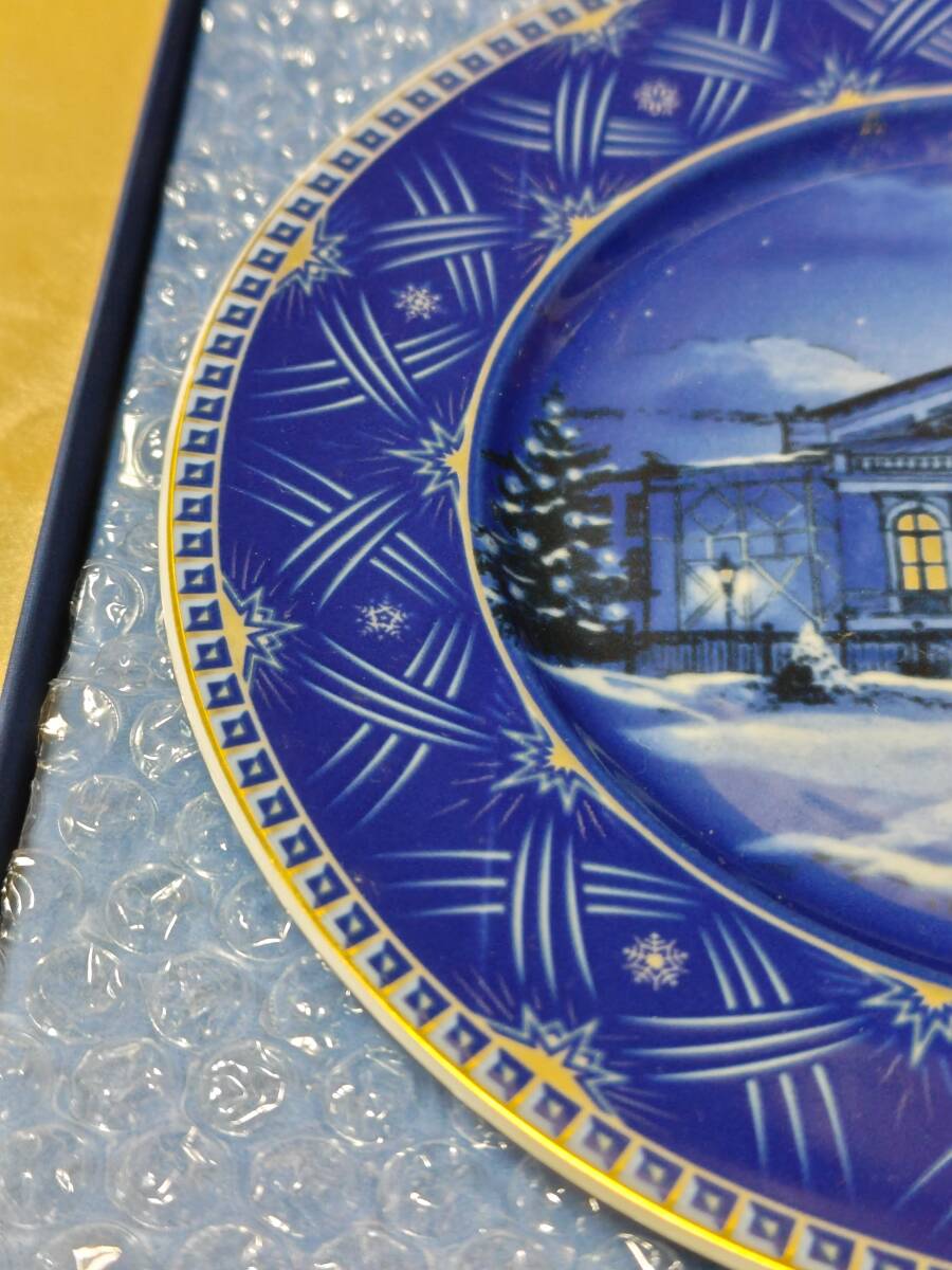 フッチェンロイター HUTSCHENREUTHER 2004年 クリスマスイヤープレート ドイツ 元箱 ギフト 径21.8cm_画像6