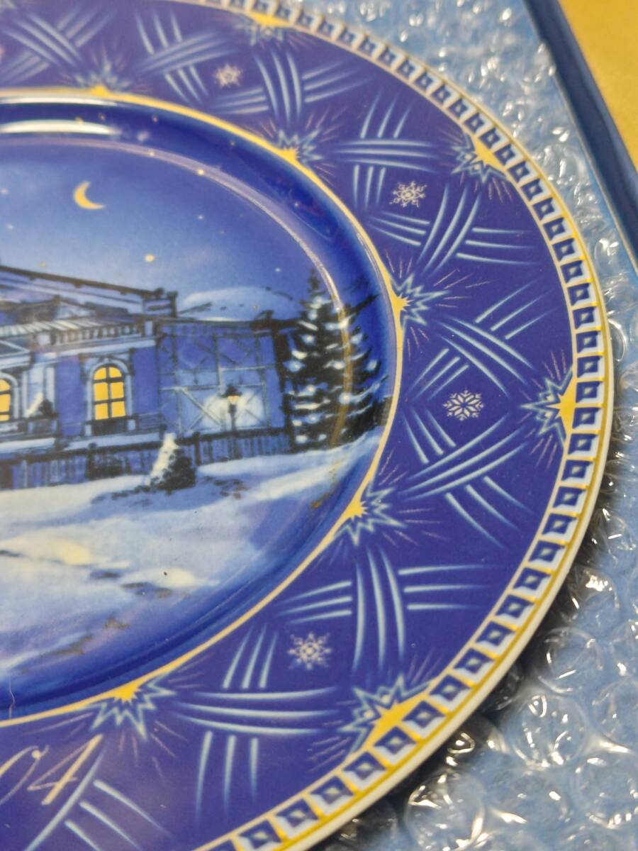 フッチェンロイター HUTSCHENREUTHER 2004年 クリスマスイヤープレート ドイツ 元箱 ギフト 径21.8cm_画像7